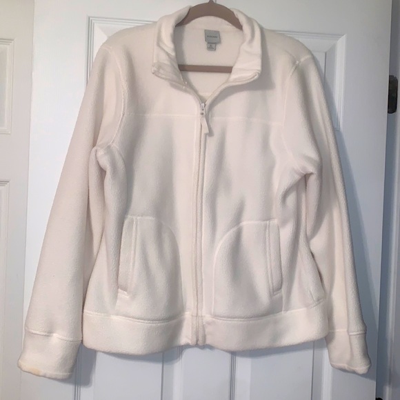 Cream Fleece Jacket - Picture 1 of 1